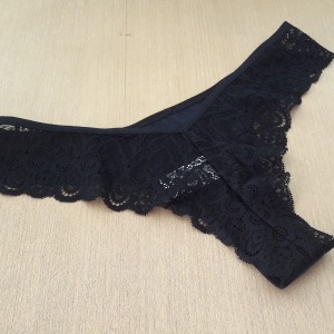 Tanga Fio Dental Sensual Com Renda