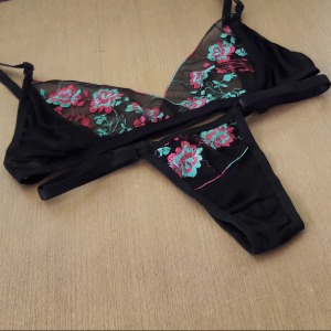 Conjunto Tule Bordado