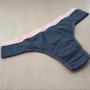 Calcinha Bsica Renda na Cintura