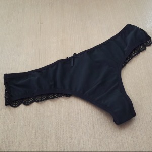 Calcinha Fio Duplo Avulsa com Renda