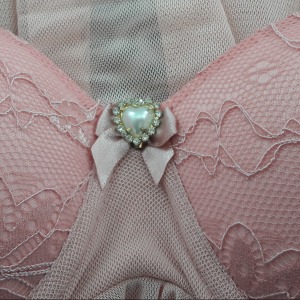 Camisola Transparente Sensual Com Bojo e Calcinha