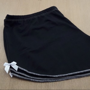 Short Doll Thalia em Microfibra com Detalhes em Renda e Lao