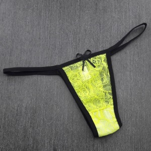 Tanga Clarice em Renda e Vis Lateral