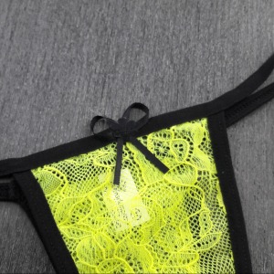 Tanga Clarice em Renda e Vis Lateral