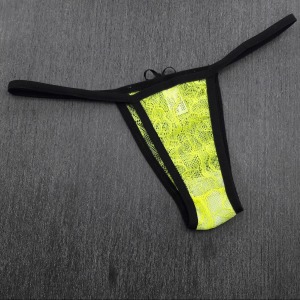 Tanga Clarice em Renda e Vis Lateral