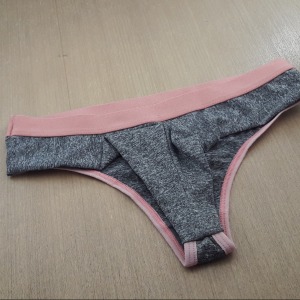Calcinha Fio Duplo em Polister