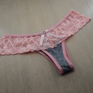 Tanga Fio Cintura em Renda