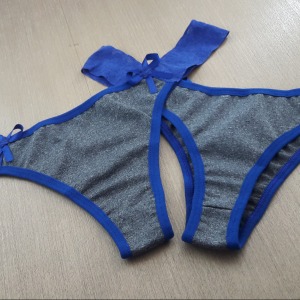 Tanga Letcia em Polister Mescla