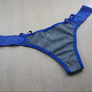 Tanga Letcia em Polister Mescla