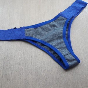 Tanga Letcia em Polister Mescla