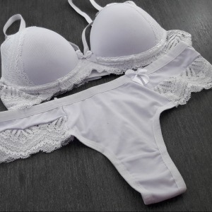 Conjunto Joyce Fio Duplo com Bojo Strapp