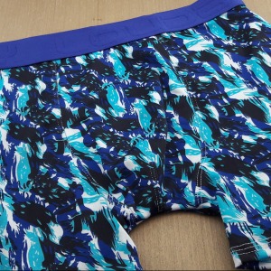 Cueca Boxer Estampada Comprida