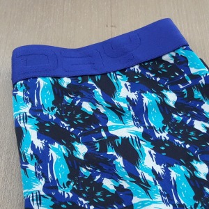 Cueca Boxer Estampada Comprida