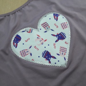 Baby Doll Camisete Corao