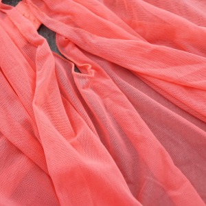 Camisola Tule com Bojo e Calcinha Renda  