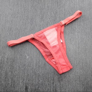 Camisola Tule com Bojo e Calcinha Renda  