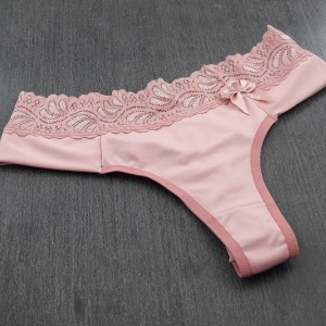 Tanga Fio Duplo Cs Renda