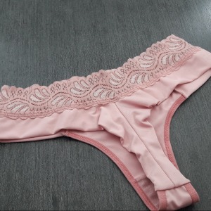 Tanga Fio Duplo Cs Renda