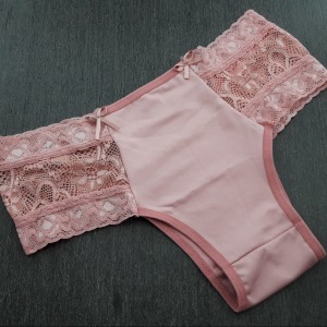 Calcinha Bsica Lateral Renda