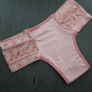 Calcinha Bsica Lateral Renda