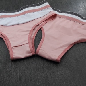 Cala em Microfibra de Polister Elstico Tricolor