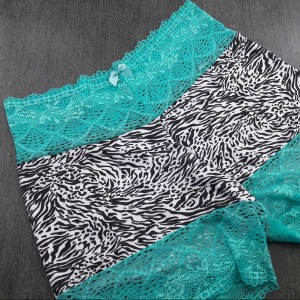 Baby Doll Zebra Detalhe Renda