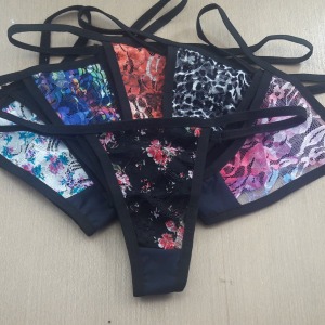 Tanga Bella em Microfibra e Vis Lateral