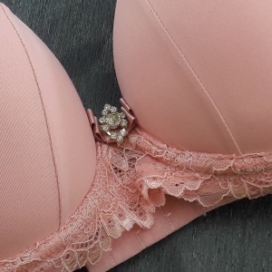 Conjunto Alice com Bojo Fio Duplo Detalhes Renda