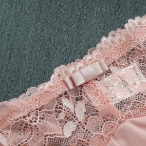 Conjunto Alice com Bojo Fio Duplo Detalhes Renda