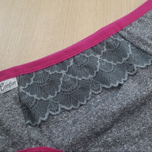 Calcinha Cavada Tecido Mescla Vis Colorido