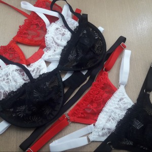 Conjunto Divina com Arco e Renda