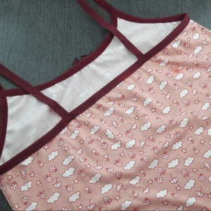 Baby Doll Suede Estampado