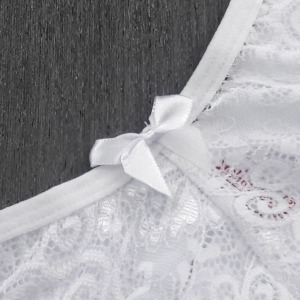 Tanga Fio Duplo e Frente Rendada