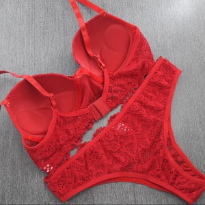 Conjunto com Bojo Rendado