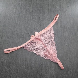 Tanga Fio Sexy em Renda e Lao