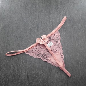 Tanga Fio Sexy em Renda e Lao