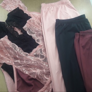 Pijama Manguinha Rendada