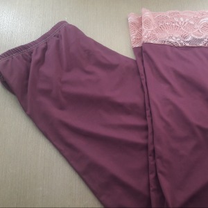 Pijama Manguinha Rendada