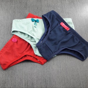 Calcinha Infantil Suede