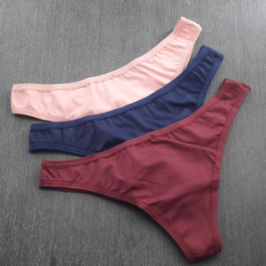 Tanga Fio Duplo em Microfibra