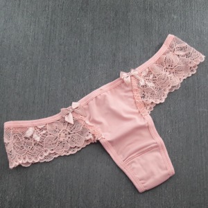 Tanga Fio Dental Renda Lateral