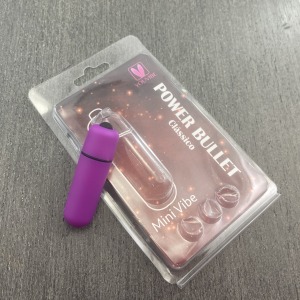 Mini Cpsula Vibratria Power Bullet Com 1 Vibrao