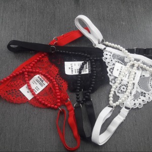 Tanga Sexy Mel em Renda e Prolas