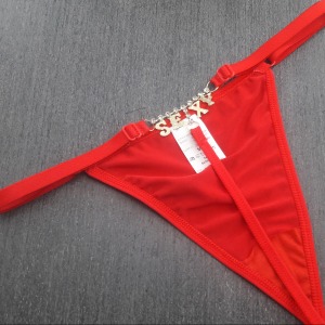 Tanga Sexy Bijuteria Palavras
