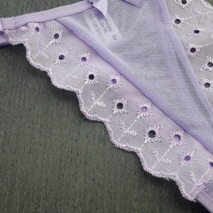 Fio Frente Bordado Ingls