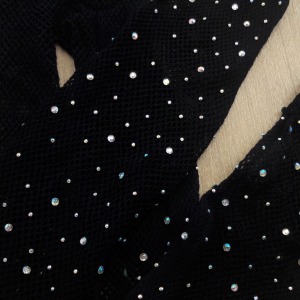 Meia Cala Arrasto Strass Brilho