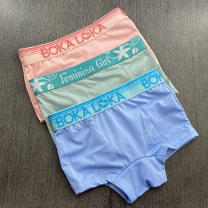 Cueca Boxer Feminina Infantil