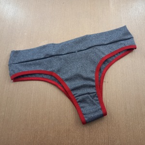 Kit com 3 Calcinhas Mescla Cs Duplo Frontal