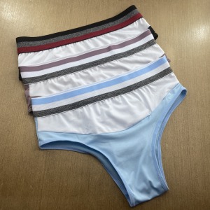 Kit com 3 Calas Romantic Liso Bicolor