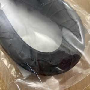 Boomerang Pnis Duplo com Veias e Glande 30cm